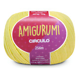 Fio Amigurumi Circulo - 254 M - 125 G- Crochê Cor 1730 - Amarelo-candy