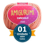 Fio Amigurumi Círculo 254m 100% Algodão 4094 - Cetim