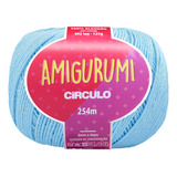 Fio Amigurumi Linha Novelo 254m 125g 2012 Azul Candy Full