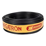 Fio Cabinho Flexível 4mm 100m Preto Megatron