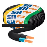Fio Cabo Pp 2x6mm 1kv Hepr 90ºc 2 Vias 20 Metros Mts Silnax
