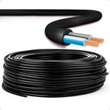 Fio Cabo Pp Flexível 2 Vias 2,50mm Extensão Rolo 100 Metros