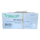 Fio Cirúrgico Shalon Nylon 4-0 C/ Agulha 3 Cm