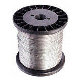 Fio De Aço Duro Polido Inox N26 [0,35mm] 1360mt-frete Gratis