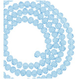 Fio De Cristal - Piatto® - Azul Claro Transparente - 4mm