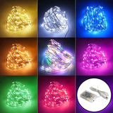 Fio De Fada Led Decoração Cordão De Luz 10mts Cor Das Luzes Colorido 110v/220v (bivolt)