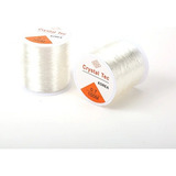Fio De Silicone Elástico P/ Pulseiras - 0.7mm - 100 Metros