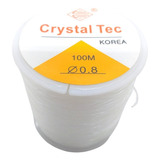 Fio De Silicone P/ Bijuterias Super Resistente 0.8mm - 100m