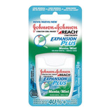 Fio Dental J&j Reach Expansion Plus Menta 50m