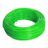 Fio Elétrico Cabo Flexível 2,50mm Rolo 100 Metros Cor Da Cobertura Verde