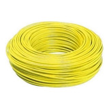 Fio Elétrico Cabo Flexível 4.00mm Rolo 100 Metros Amarelo