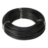 Fio Elétrico Cabo Flexível 4.00mm Rolo 100 Metros Preto