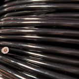 Fio Eletrico Flexivel 4mm Rolo Com 25 Metros Cor Da Cobertura Preto