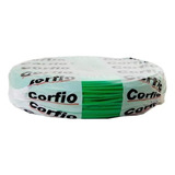 Fio Elétrico Flexível Corfio 750v 2,5mm Rolo 100m Verde Cabo