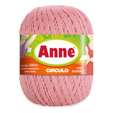Fio Linha Anne 500 Mts Crochê Algodão Círculo Cores Variadas
