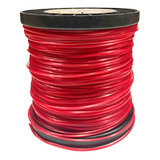 Fio Nylon Roçadeira Vermelho Quadrado Bob 2kg 2.0mm - Fuzil