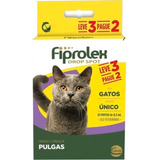 Fiprolex Drop Spot Gatos 3 Pipetas - Ceva