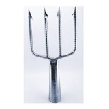 Fisga Pesca Mergulho 4 Farpas De 4,2 Mm Tamanho 15,5 X 6 Cm