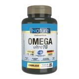Fish Oil Ômega 3 1200mg Selo Ifos 60 Cápsulas - Nature Real Sabor Without Flavor