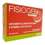 Fisiogen Ferro E Vitamina C C/ 30 Cápsulas - Zambon