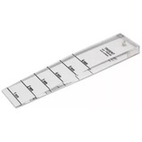 Fissurômetro Acrílico Cristal 110 X 25 Mm Fiss-03 Trident