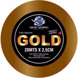 Fita Adesiva - Gold 20 Mts