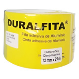 Fita Adesiva Alumínio Duralfita 7,2cm X