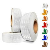 Fita Adesiva Refletiva Luminosa Automotiva Decorativa 2mx5cm