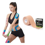 Fita Bandagem Adesiva Elastica Tape Kinesio Taping Funcional