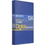 Fita Betacam Sony Bct-d124l De 124