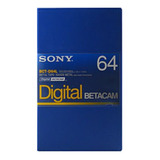 Fita Betacam Sony Bct-d64l De 64