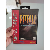 Fita Cartucho Pitfall Mega Drive Tec