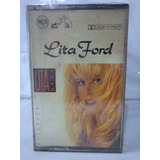 Fita Cassete (k7) Lita Ford Stiletto 1990 Br Lacrada