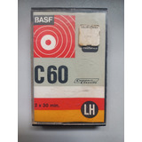 Fita Cassete Basf C60 Lh - Relíquia - Para Colecionador 