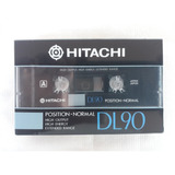 Fita Cassete Hitachi Dl-90 Min Virgem