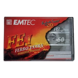 Fita Cassete K7 Emtec - Ferro