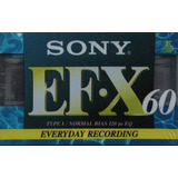 Fita Cassete Sony 60 Minutos (lacrada)