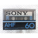 Fita Cassete Sony Ahf-60 Virgem E