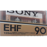 Fita Cassete Sony Ehf 90 Min Chrome Virgem Made In Japan