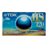 Fita Cassete Tdk Hs 120 Vhs