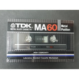Fita Cassete Tdk Ma-60 Min Metal