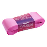 Fita Cetim Cinderela 38mm 10 Metros Laços Artesanato Cores Cor 053 Rosa Chiclete