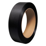 Fita Cinta De Arquear Preta Plástica 16mm Pp Pronta Entrega