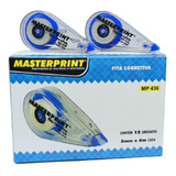 Fita Corretiva Masterprint Mp436 Caixa Com 12 Unidades