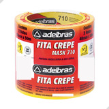 Fita Crepe 710 Adelbras C/ 2 Rolos Profissional 48mm X 50 M