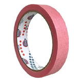 Fita Crepe Colorida Eurocel 19mm X 20m Rosa