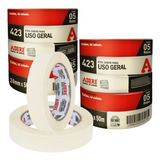 Fita Crepe Uso Geral Larga Pintura 24mm X 50m (10 Unidades)