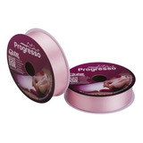 Fita De Cetim Nº 7 50 Metros X 30mm Progresso Rolo 1 Unidade Cor 310 - Rosa Bebê