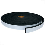 Fita De Eva Vedação Preto 10mm X 30mm X 10mts Adesivo 1 Lado