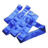 Fita De Ginástica Rítmica Cetim Cores Lisas 5m Dicat Sports Cor Azul Royal